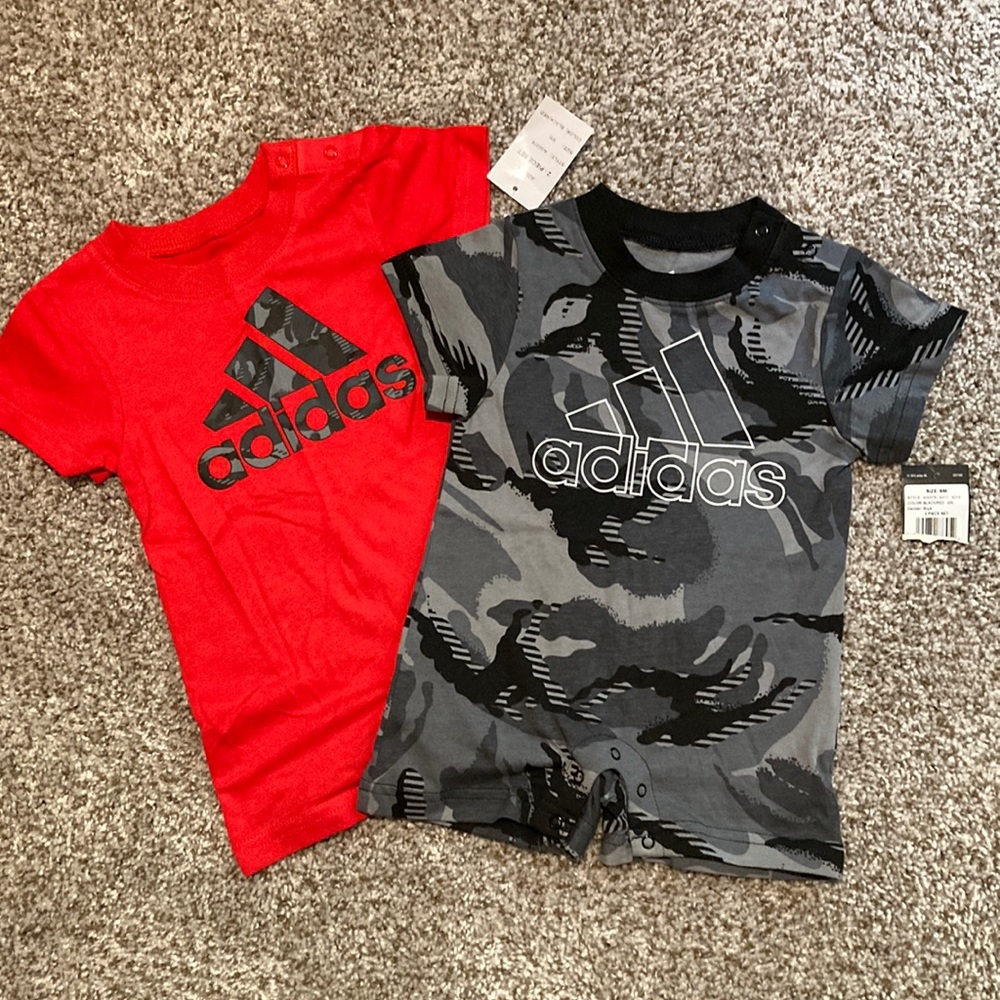 NWT Adidas baby boy set